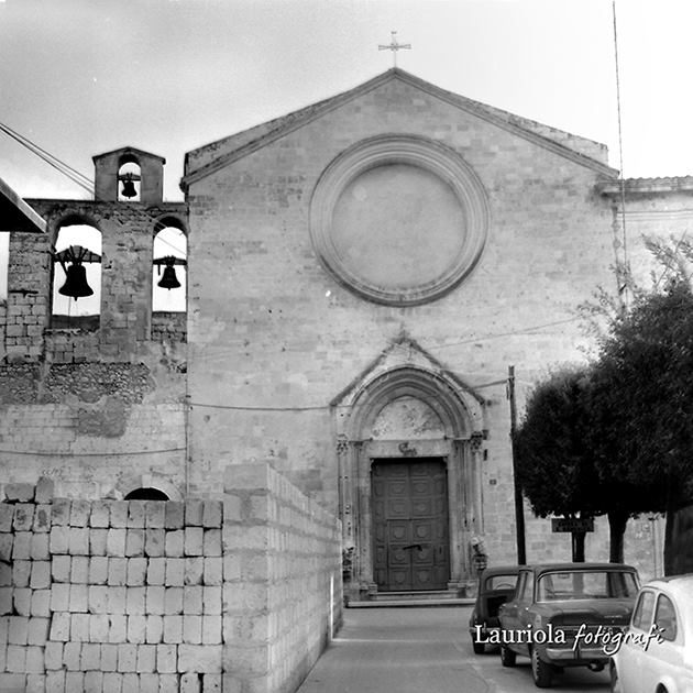 Chiesa di San Domenico anni '60 (Foto Lauriola da Manfredoniaricordi)